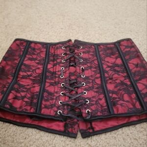 Red/Black Corset